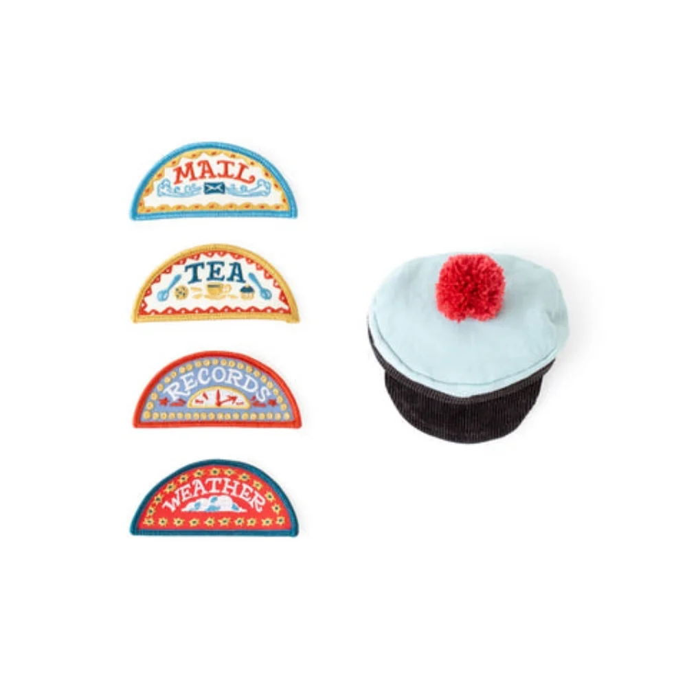 Hazel Village Village Duties Hat & Patches for Dolls - Picture 2 of 7